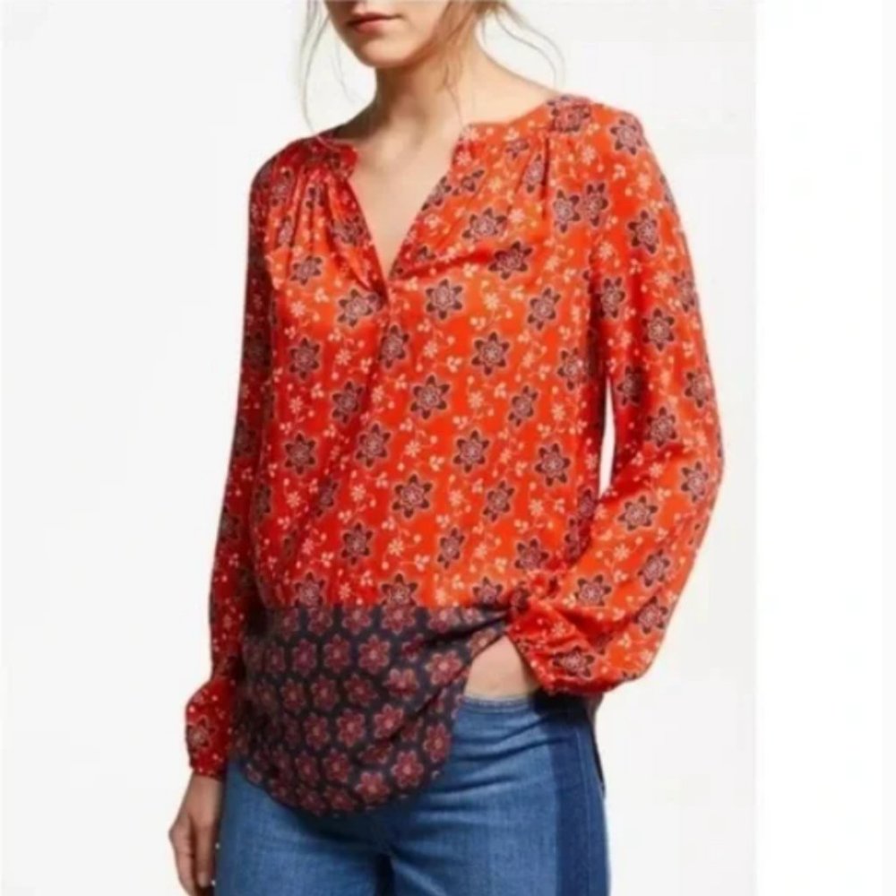 Boden Maya Floral Blouse